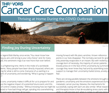 Thrivors Newsletter - Cancer Care companion